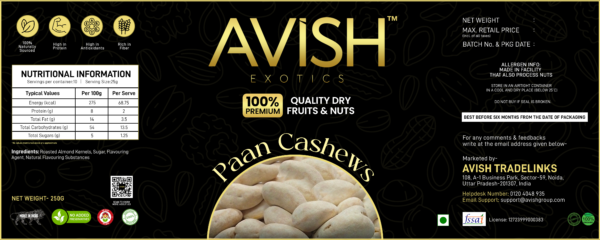 CASHEW PAAN (250GMS) - Image 3