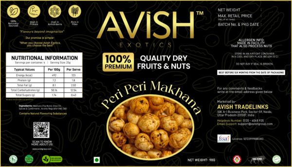 PERI PERI MAKHANA (90GMS) - Image 3